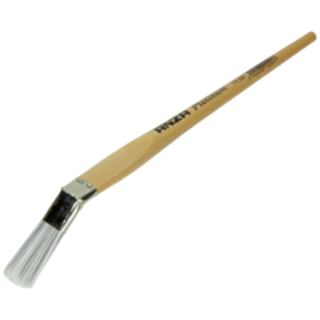 Anza Anza Platinum lyons Penseel Gebogen Gelakte Steel