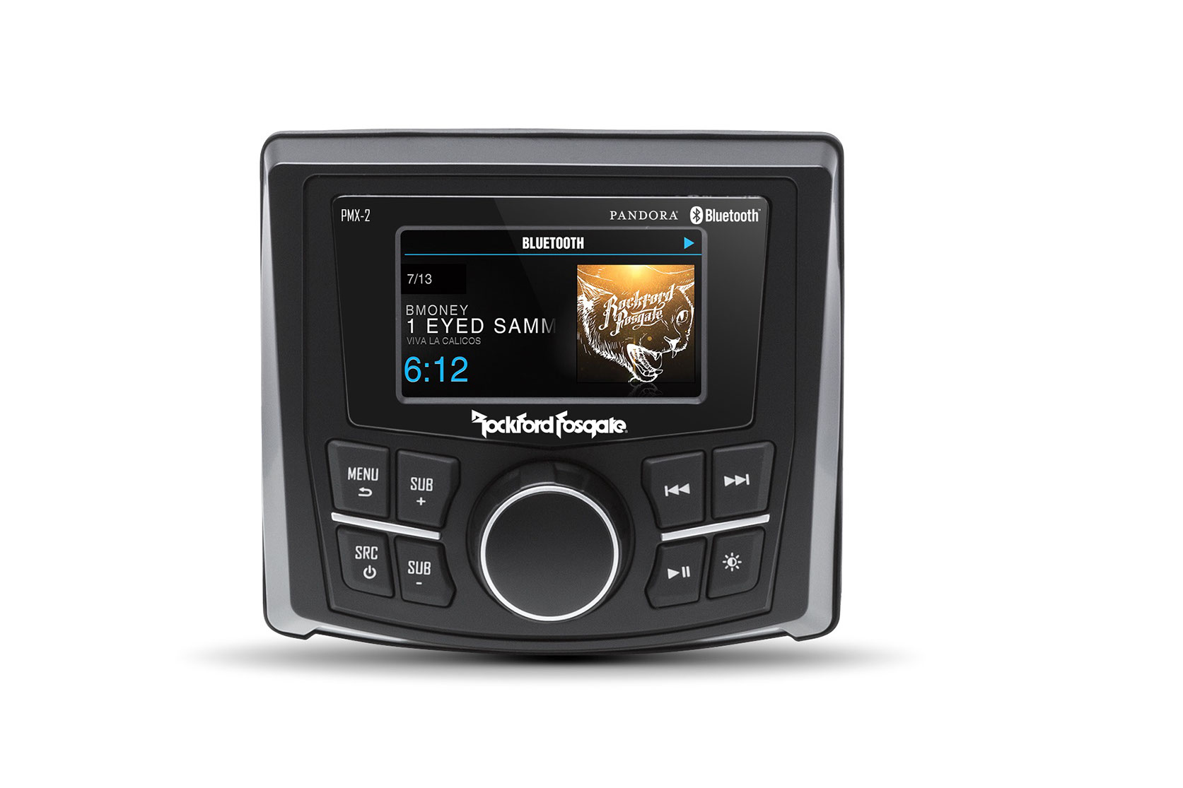Rockford Fosgate PMX-2 radio met bluetooth