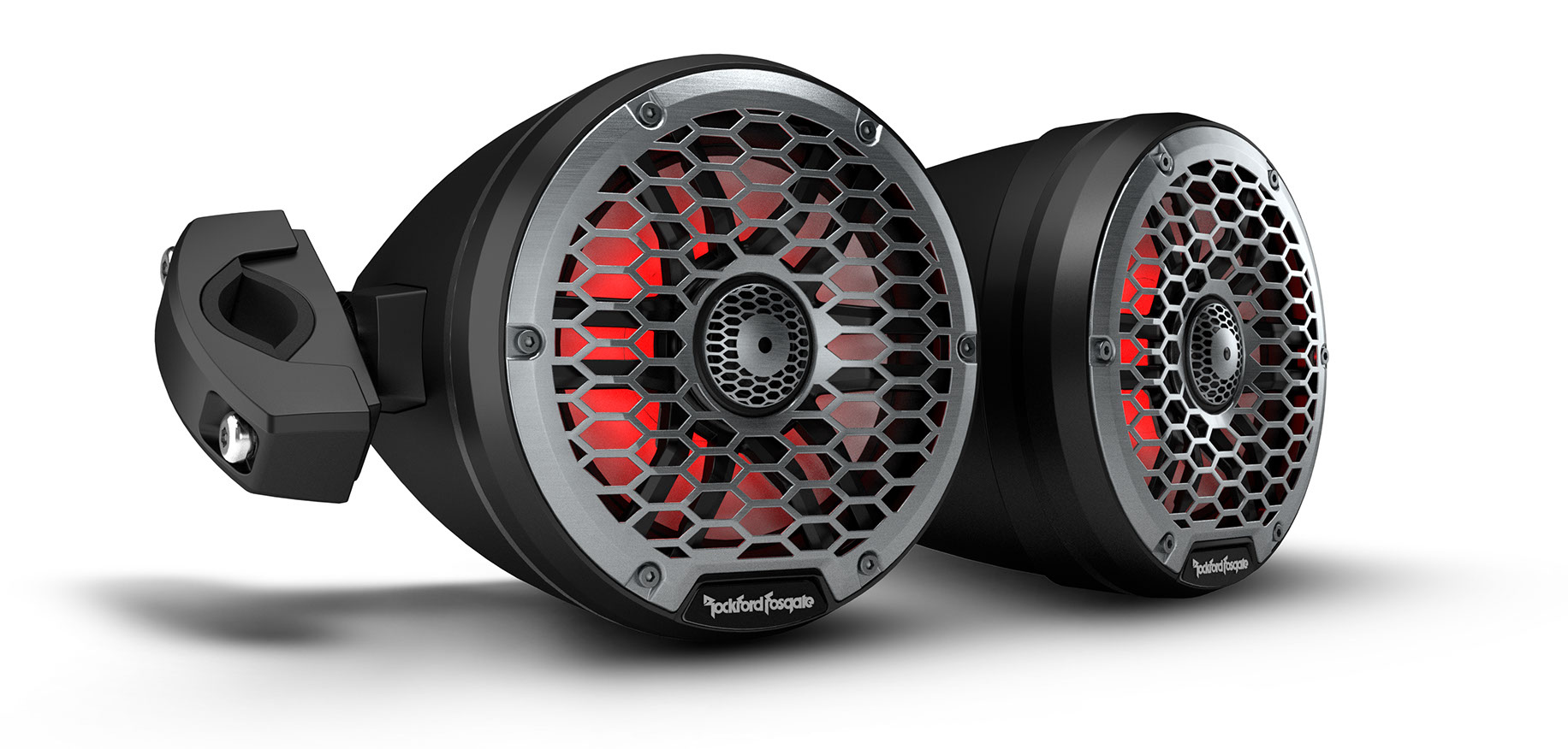 Rockford Fosgate 16,5 CM (6,5β) COLOR OPTIXβ’ WAKEBOARD TOWER HORN-LUIDSPREKERS M2WL-65MB- ZWART