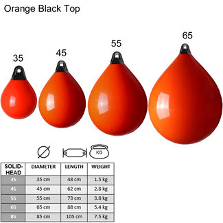 Majoni Bolfenders Oranje | alle maten