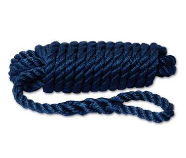 HOLLEX Fenderlijn geslagen navy - alle maten en diktes