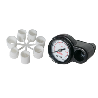 allpa Manometer voor artikel 026004 & 026006 (inclusief adapterset)