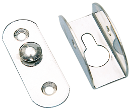 Allpa allpa RVS Bevestigingskit voor zwemtrap (set van 2 stuks) max. Ø25mm