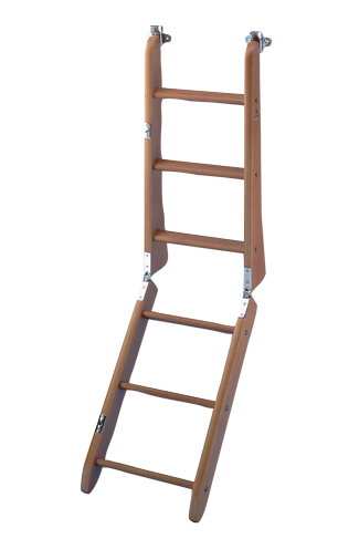 Allpa allpa Houten Zwemtrap 3+3-treden met anti-slip L=1300mm