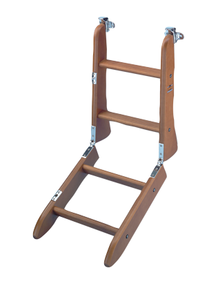 Allpa allpa Houten Zwemtrap 2+2-treden met anti-slip L=900mm