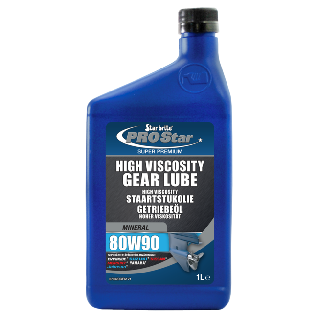 Starbrite High Viscosity 80W90 Staartstukolie