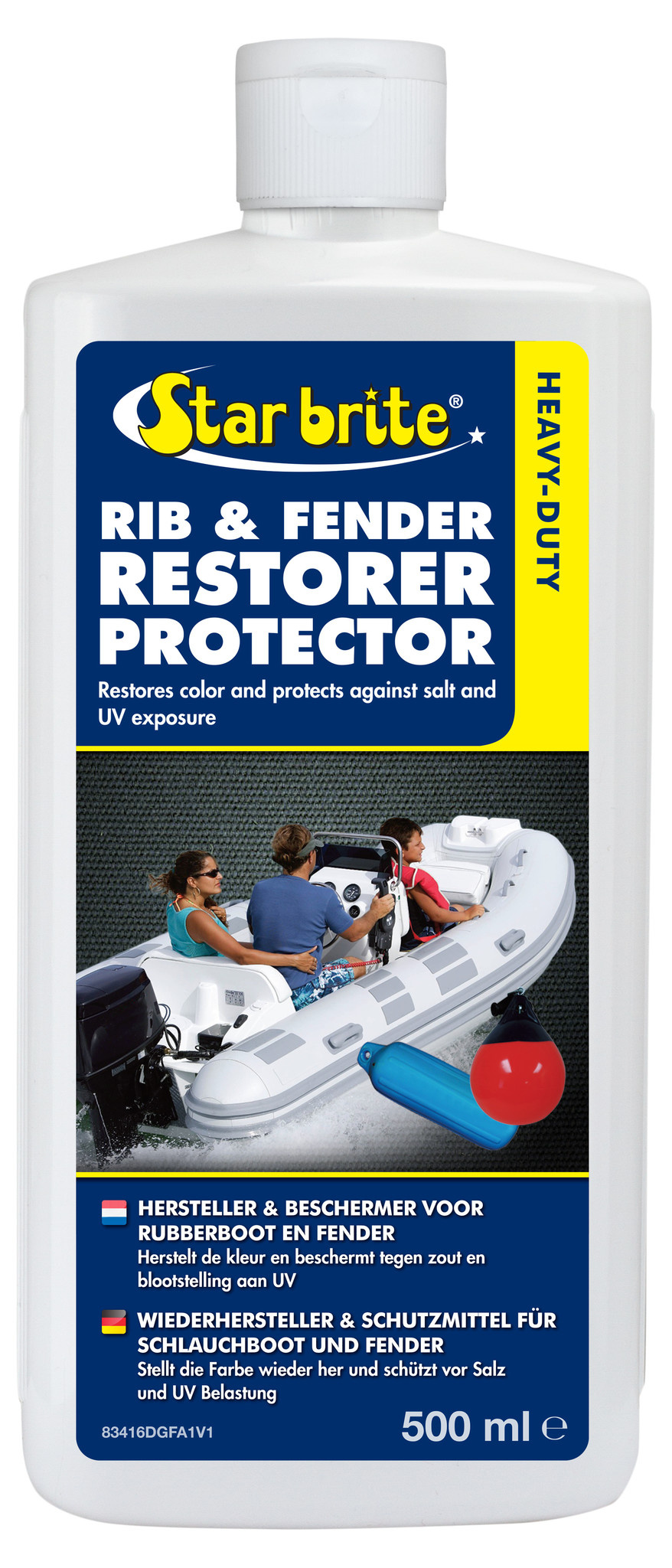 Starbrite Hersteller en beschermer voor rubberboten en fenders