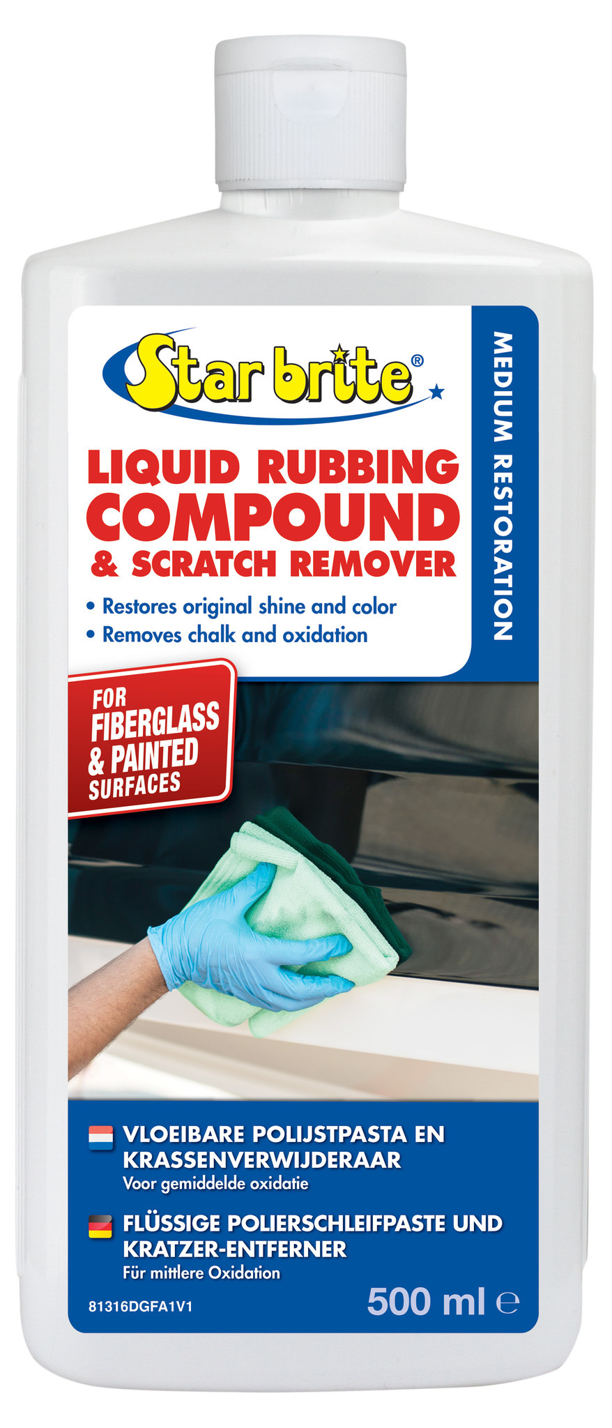 Starbrite Vloeibare polijstpasta medium