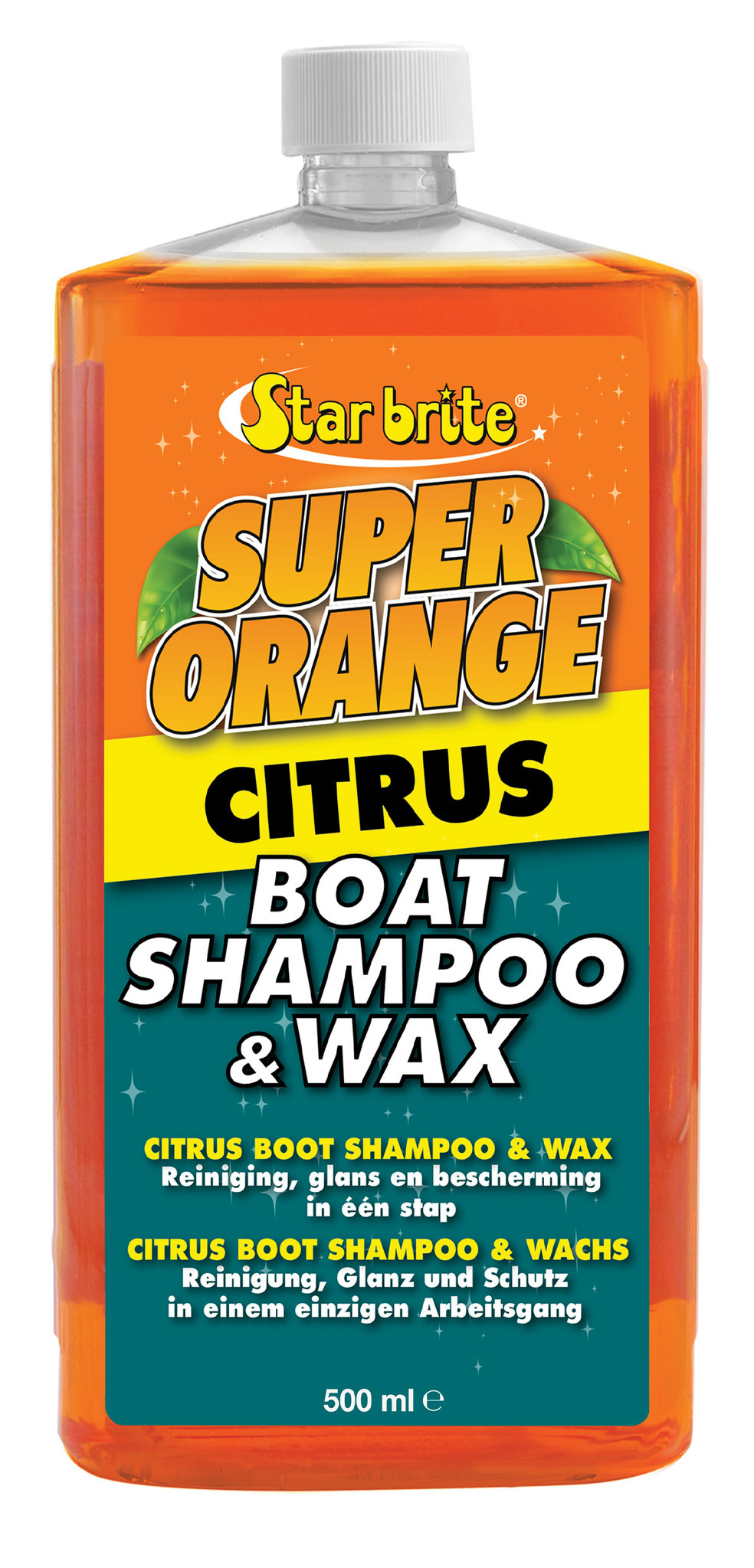 Starbrite Citrus boot shampoo en wax