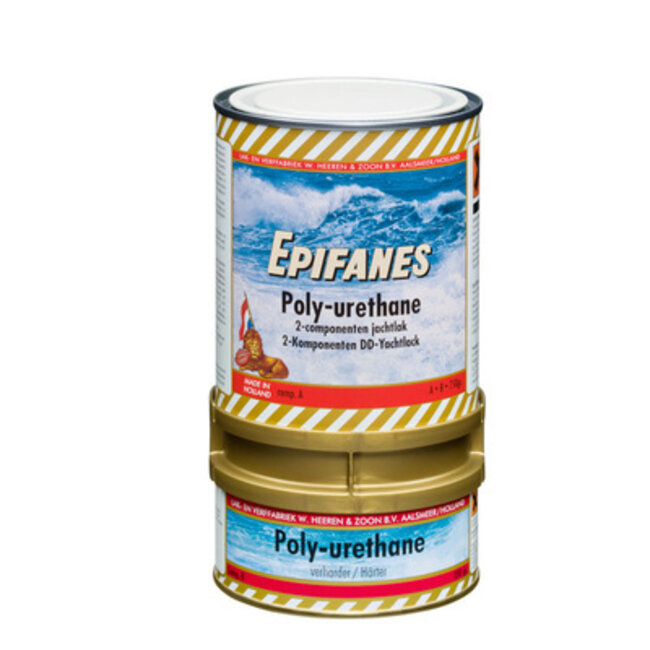 Epifanes Poly-urethane Jachtlak Black Zijdeglans