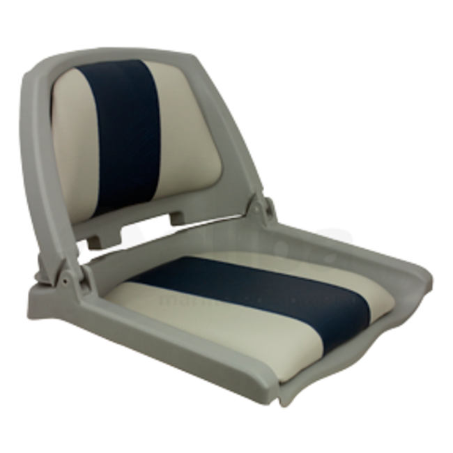 Allpa Klapstoel model Traveler, grijs/blauw