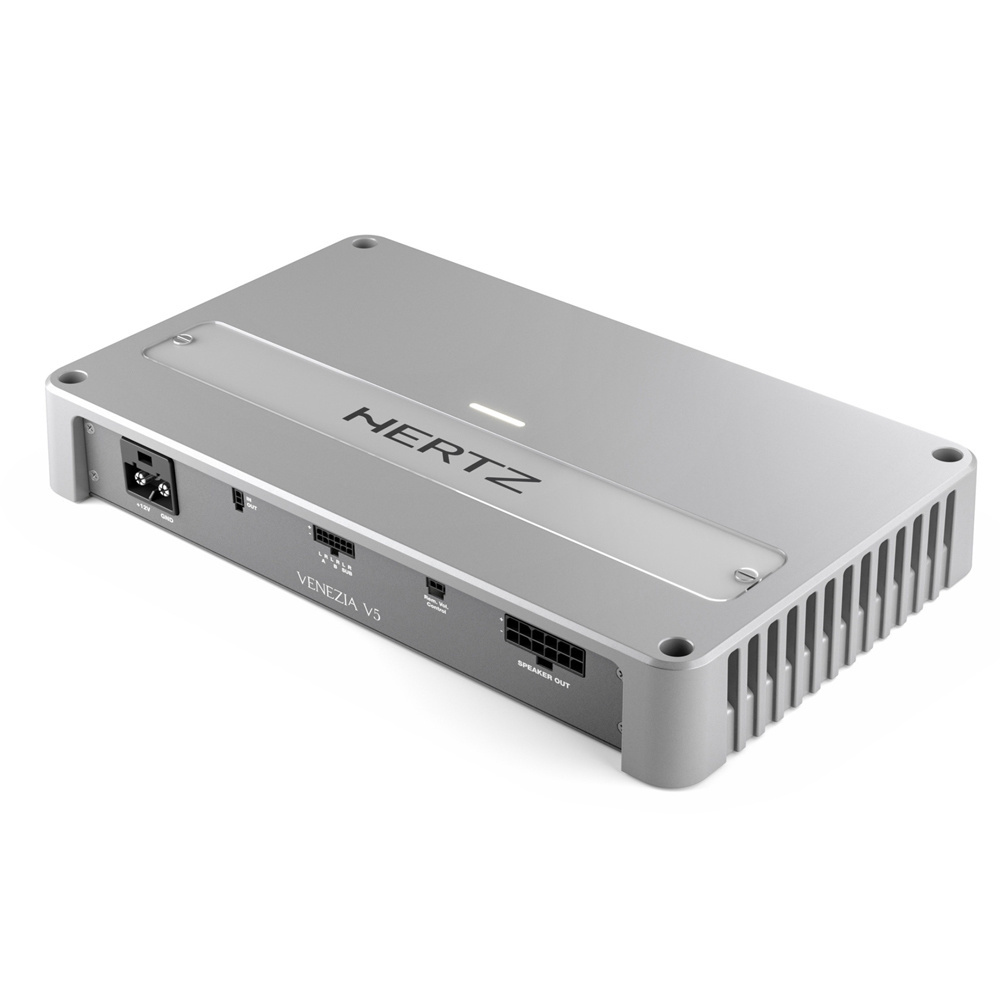 Hertz VENEZIA V5C - Marine Hi-Res compact D-Class 5-kanaals versterker 1010 Watt