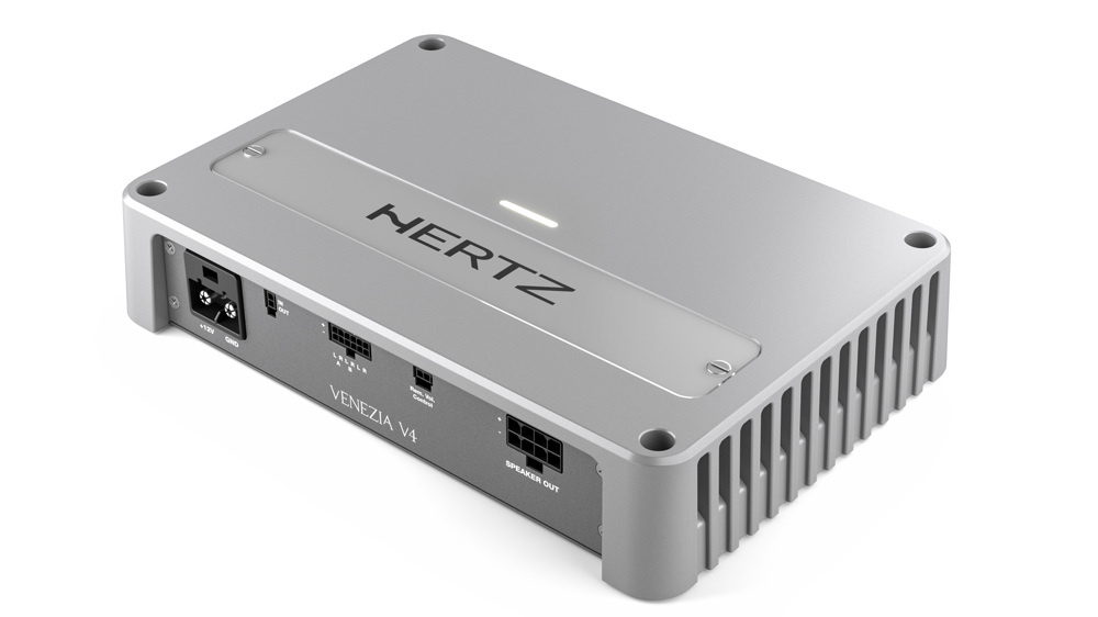 Hertz VENEZIA V4 - Marine Hi-Res D-Class 4-kanaals versterker 1160 Watt