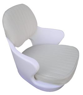 Allpa Kuipstoel model Kreta, wit