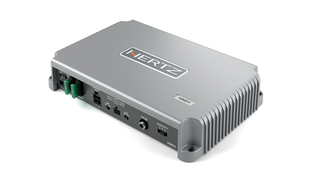Hertz HMD1 - Marine DSP monoversterker 1000 Watt