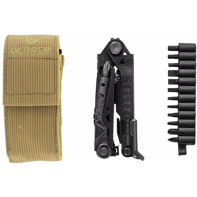 Gerber CENTER-DRIVE BLACK (COYOTE MOLLE SHEATH), BOX