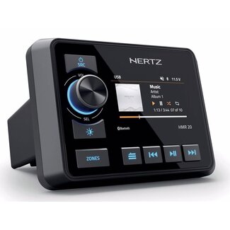 Hertz HMR 20 D - DAB+/FM/USB/BT 4X50 WATT, 2 ZONES