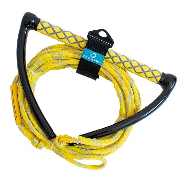 9/mo - Finance MAYAPHILOS 75ft Wakeboard Water Ski Kneeboard Rope With 15in Floating Handles 4 Sections Watersports Tow Rope For Tubing