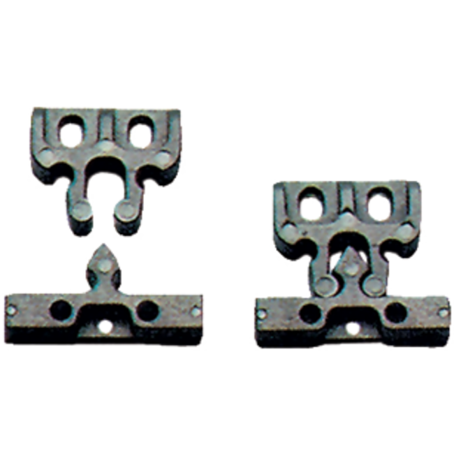 allpa Kunststof kast-/deursluiting  wit