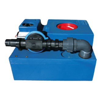 Allpa Polyethyleen vuilwatertankset met voorgemonteerde membraampomp 24V