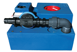 Allpa Polyethyleen vuilwatertankset met voorgemonteerde membraampomp 24V