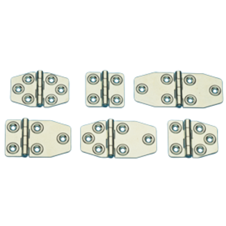 Allpa RVS Scharnier 45mm Ø5mm