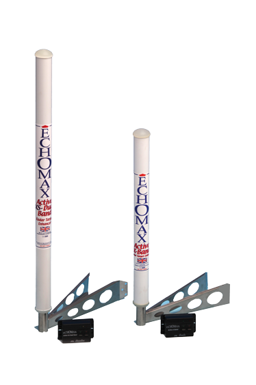 Allpa Echomax active-X/XS-dual-band radardoelversterker (RTE) met standaard controlepaneel