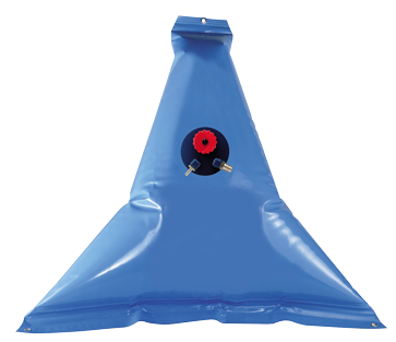 Allpa Flexibele kunststof drinkwatertank punt model