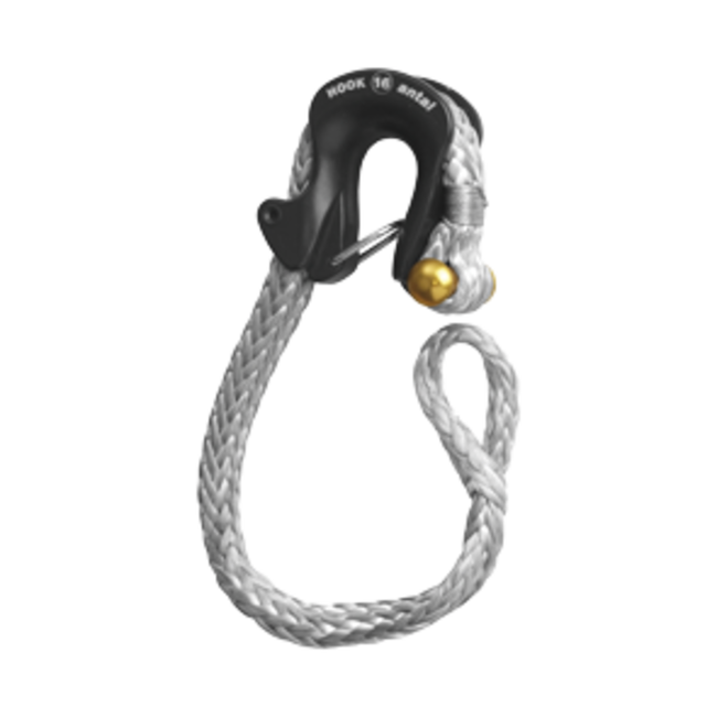 Allpa Antal Aluminium low friction hook (met klephaak)