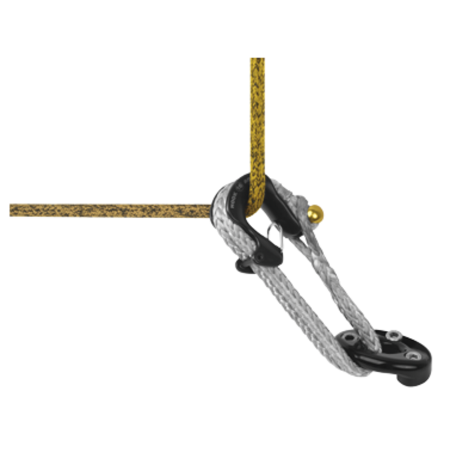 Allpa Antal Aluminium low friction hook (met klephaak)