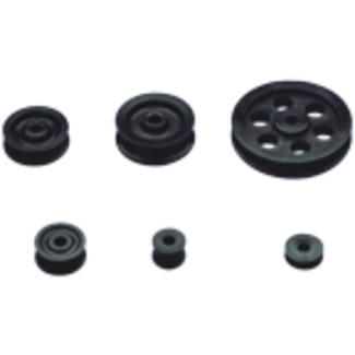 Allpa Nylon schijf asgat Ø8 2mm