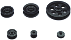 Allpa Nylon schijf asgat Ø8 2mm