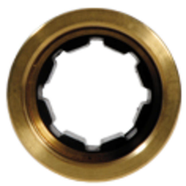 Allpa allpa Schroefbaar bronzen tussenlager met inwendige draad en Phenol lagerbus