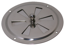 Allpa RVS Ventilatierozet met draaischijf