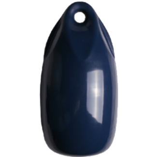 Allpa allpa Fender druppelmodel 'Dumpy' donkerblauw opblaasbaar + kogelventiel