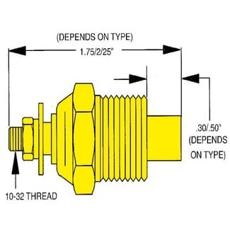 Allpa Watertemperatuurzender single/dual station (SW: 240-33 Ohm) (120-240°F / 50-115°C)