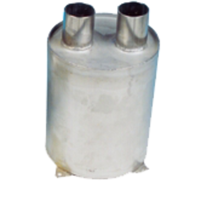 Allpa RVS waterlock  verticaal  slangaansluiting