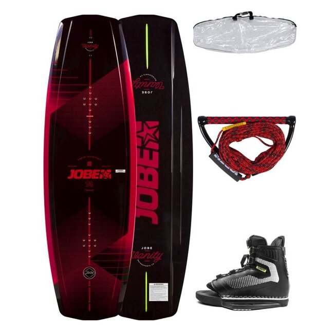 JOBE VANITY WAKEBOARD 131 & MAZE BINDINGS PACKAGE