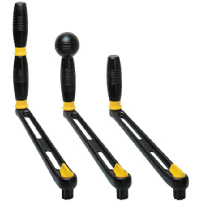 Allpa allpa Aluminium winchhandel  L=200mm  gewicht 0 40kg  lock-in  single grip