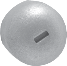 Allpa Anode for Mercruiser/Sterndrive Alpha One and Bravo 1/2/3 Button (OEM 55989)