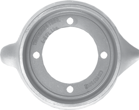 Allpa Anode Volvo Penta Saildrive Ring 4-gats voor S-130 (OEM 875812)