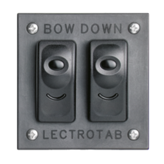 Allpa Basic bedienpaneel (dubbel rocker switch)