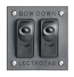 Allpa Basic bedienpaneel (dubbel rocker switch)