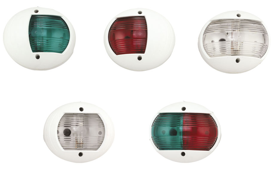 Allpa allpa LED positielantaarn 8-30V LED 1W wit kunststof huis