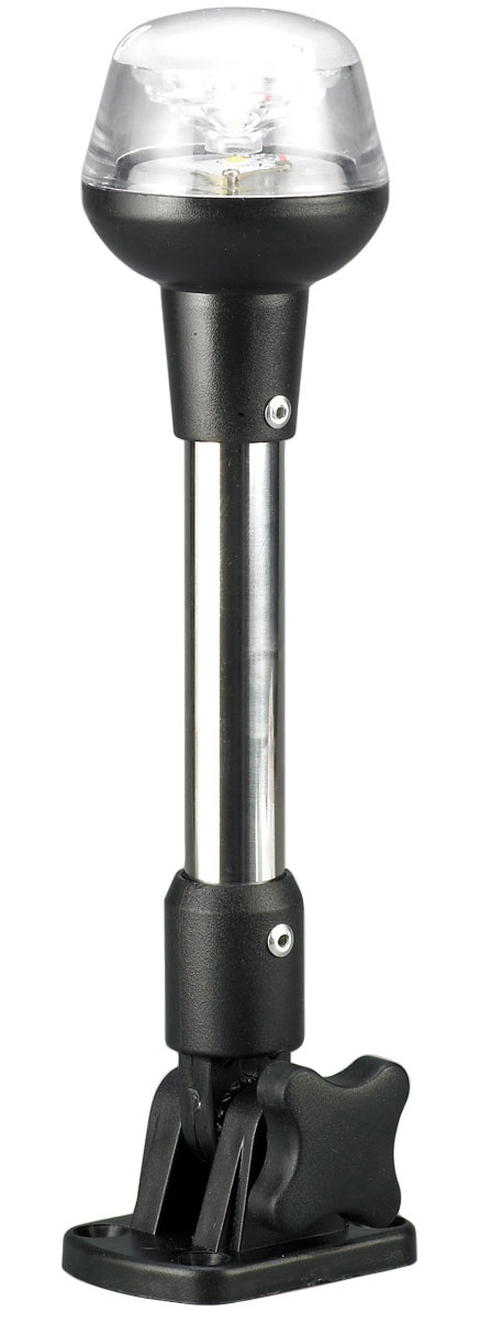 Allpa allpa LED Rondschijnend toplicht 12V 360° LED 1x 0.5W zwart huis met heldere lens