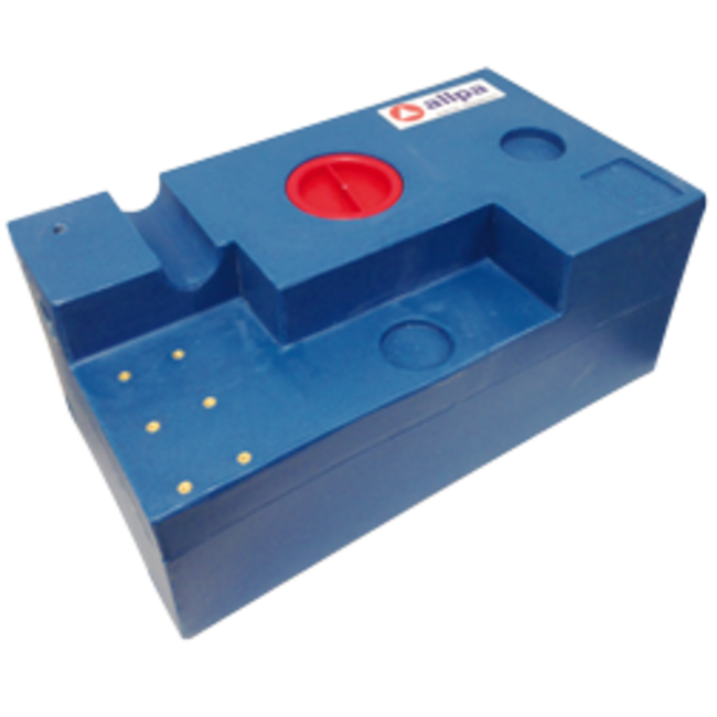 Allpa allpa Losse polyethyleen vuilwatertank  rechthoekig  47l  480x400x330mm