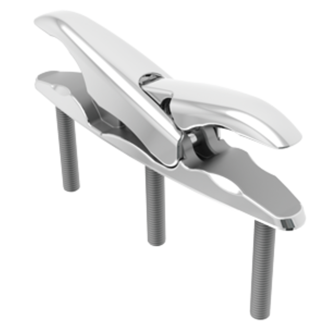 allpa RVS Klapbare kikker  A=151  B=25  H1=21  H2=37mm  montage 3xM8/50mm