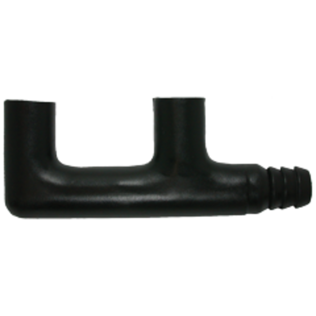 Allpa allpa RVS Verzinkbare klamp (compleet met plastic adapter voor waterafvoer)