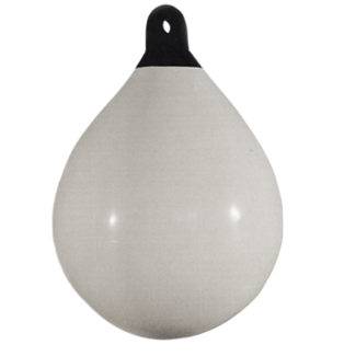 Allpa allpa Solid Head buoy wit met zwarte kop