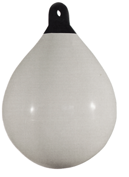 Allpa allpa Solid Head buoy wit met zwarte kop